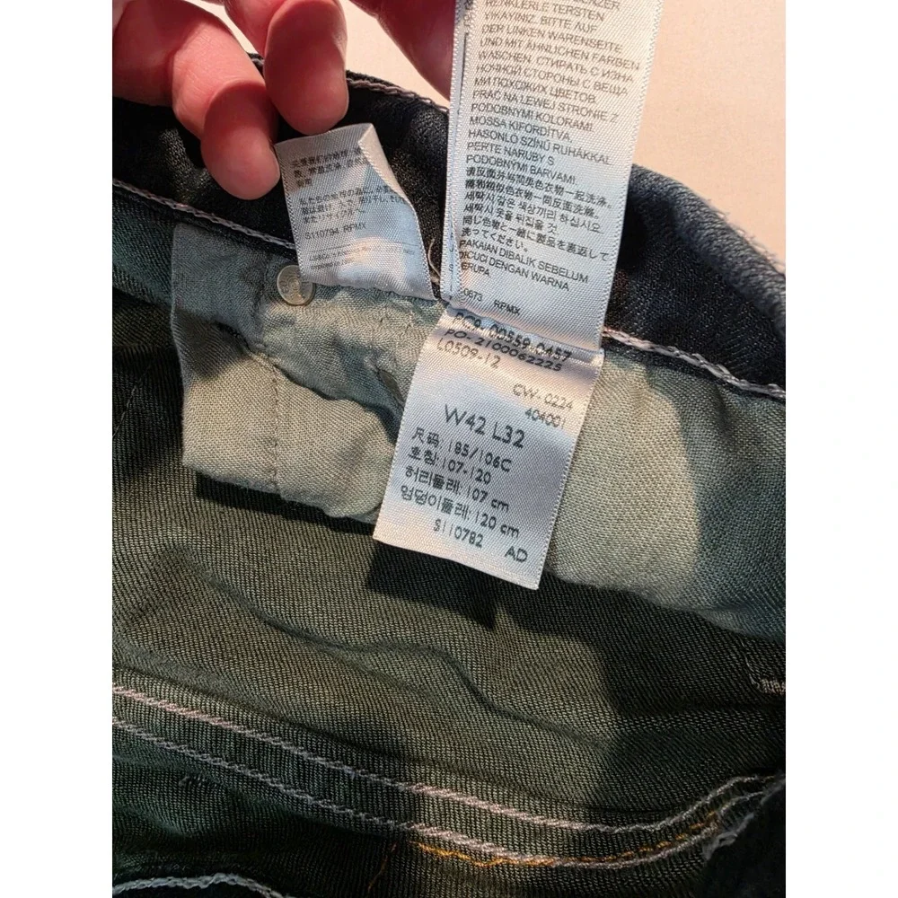 Levis 559 Jeans Mens 42 X 32 Relaxed Dark